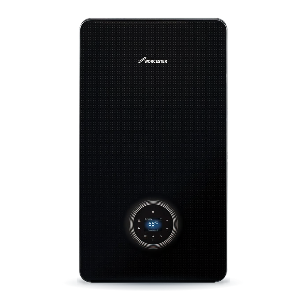 Worcester Bosch 8000+ Style 36kw (Gas, Combi, Black)