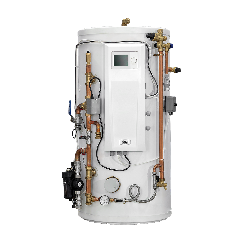 Logic Air DHW Cylinder Pre-plumbed 250L CBOX BUFF 1Z