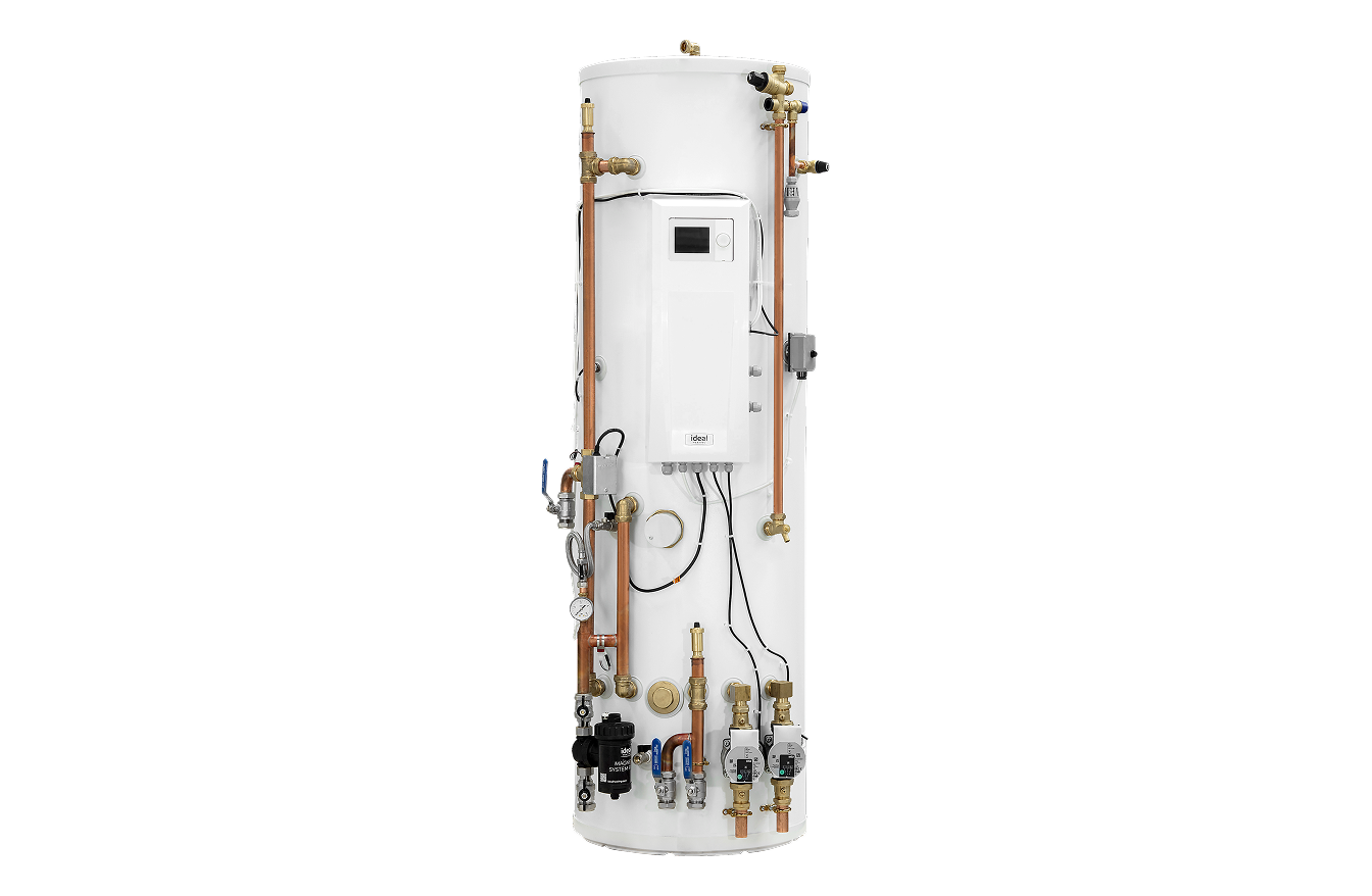 Logic Air DHW Cylinder Pre-Plumbed 180L CBOX BUFF 1Z SL