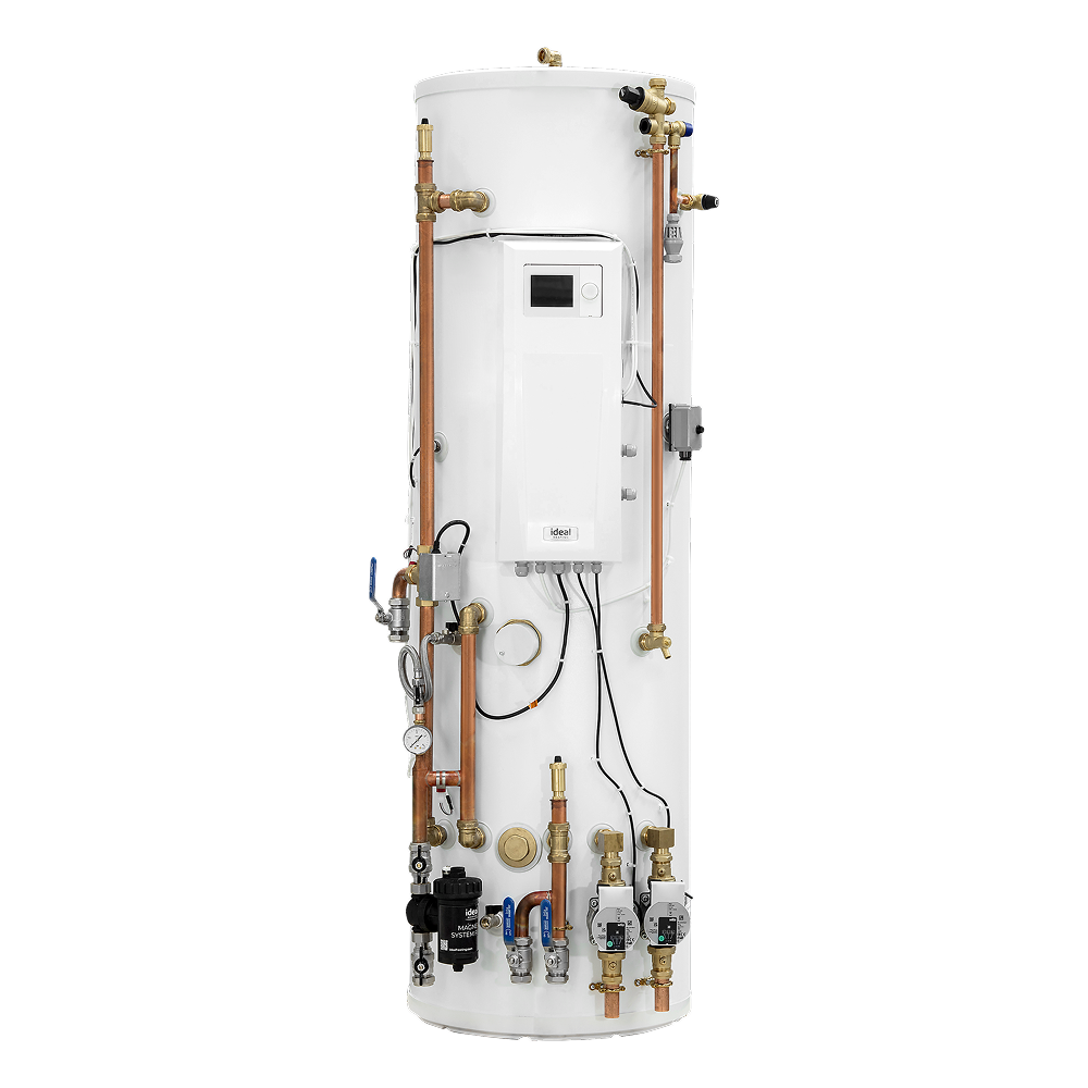 Logic Air DHW Cylinder Pre-Plumbed 180L CBOX BUFF 1Z SL
