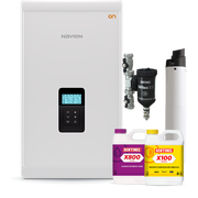 Navien NCB 500 32kw Combi, Flue, Filter & Chemical Pack