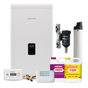 Navien NCB 300 37kw Combi Pack inc Flue, Filter, chemicals, controls, CO Alarm and fittings pack