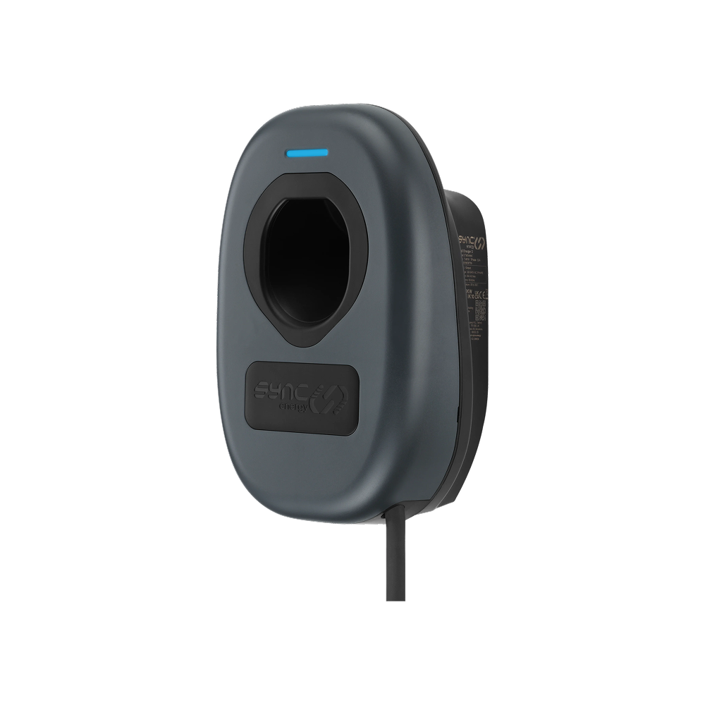 British General SyncEv Wall Charger 2 - 7.4kw Tethered & Installation Pack