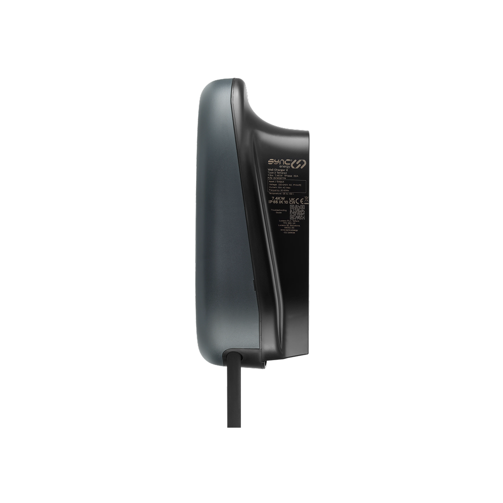 British General SyncEv Wall Charger 2 - 7.4kw Tethered & Installation Pack