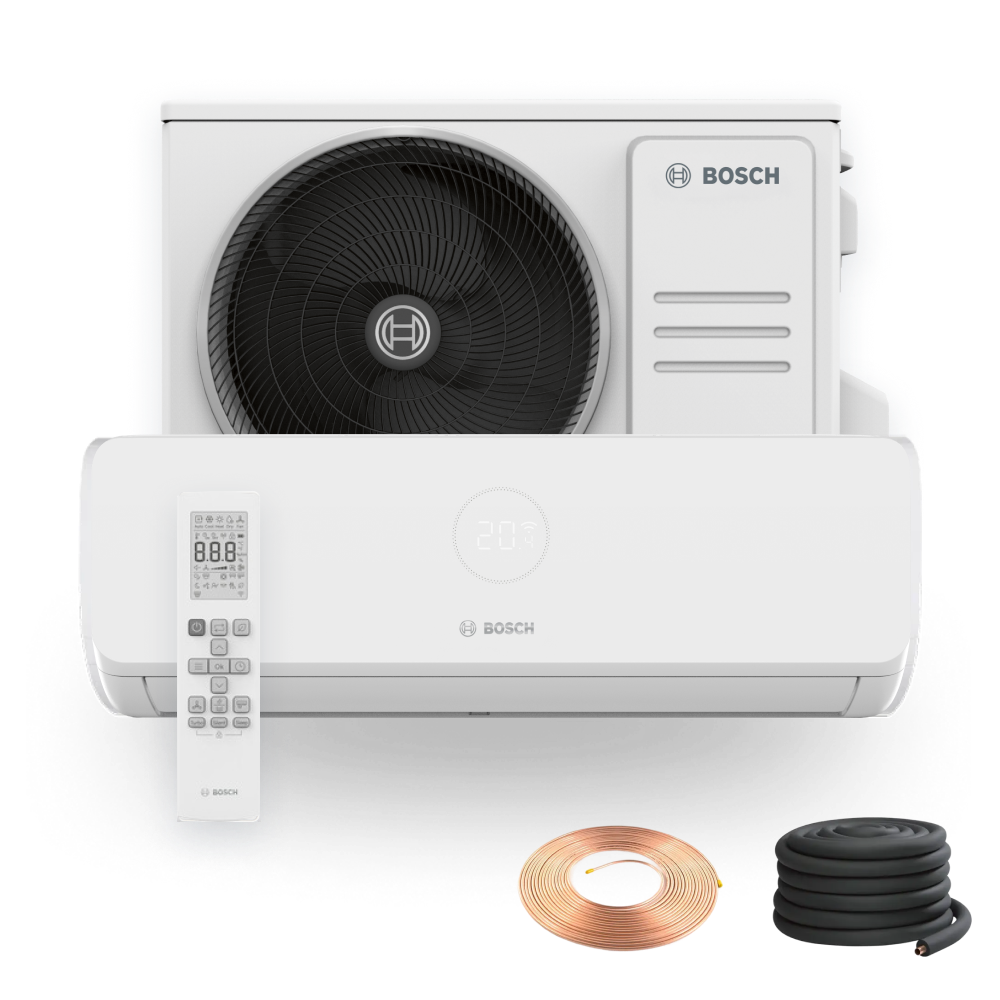 Bosch Climate 3200i 2.6kw Units & 15 Meter Installation pack