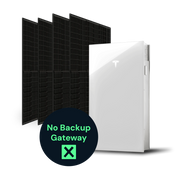 12 Panel Tesla Battery No Backup Gateway